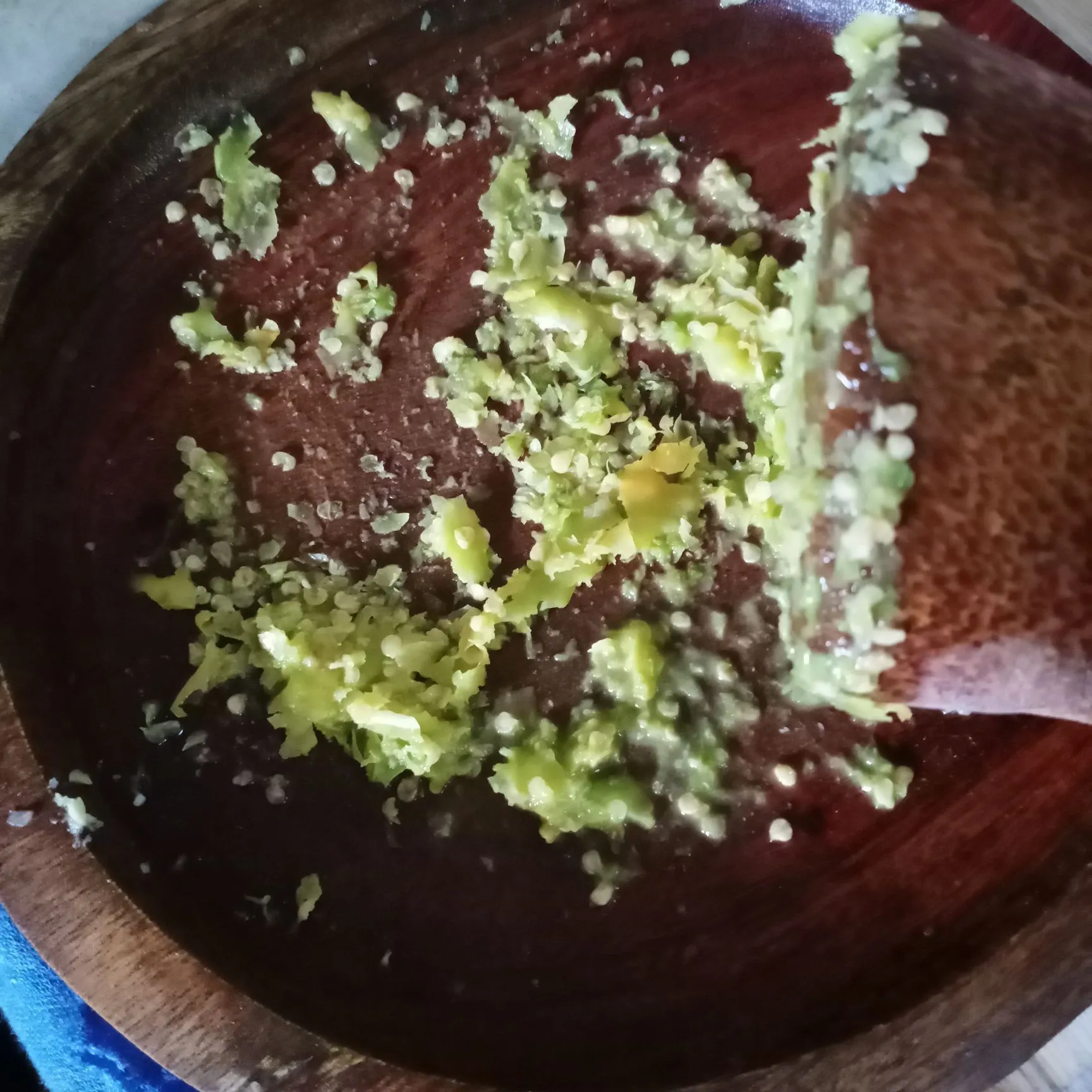Step 2 Sayur Santan Kelor Rebon