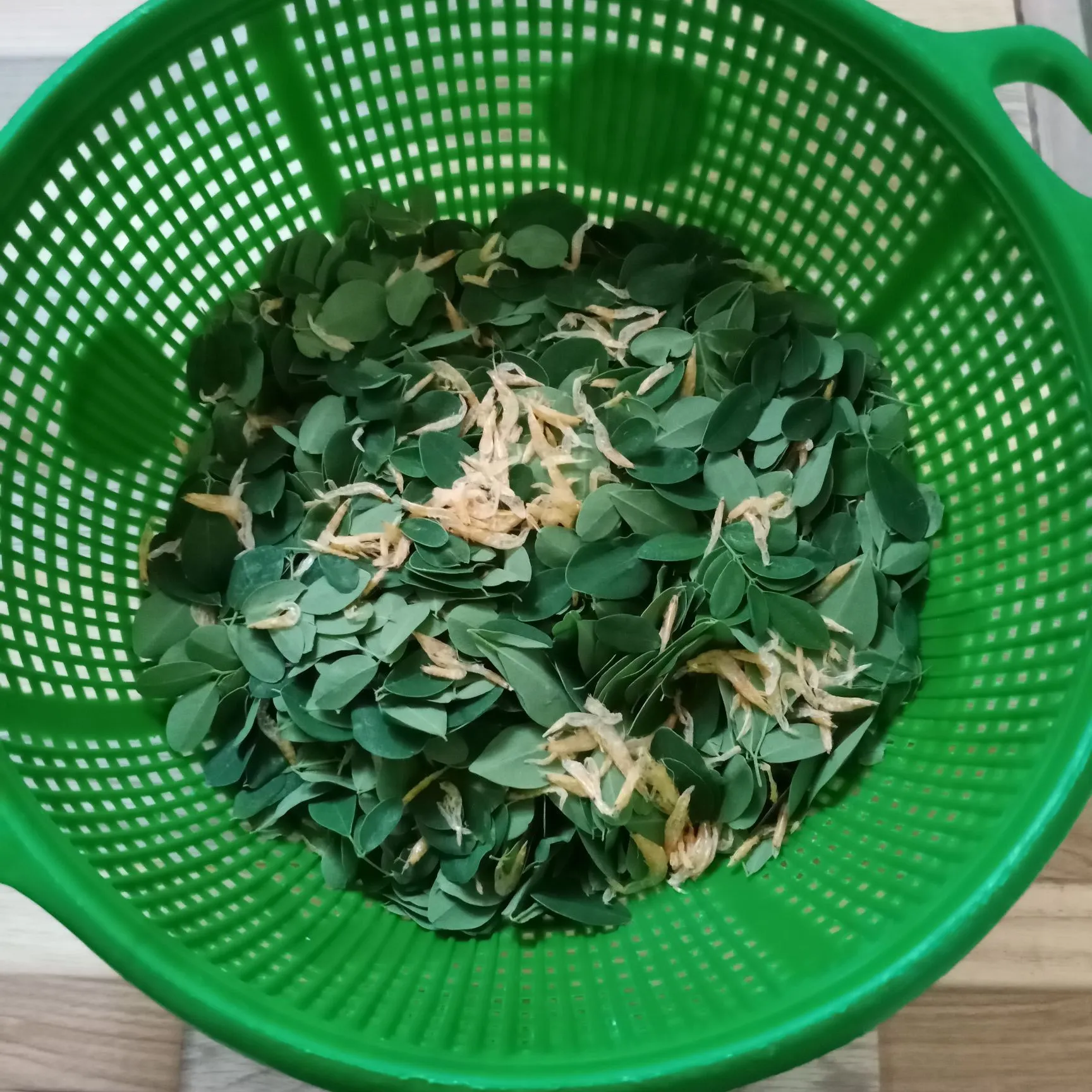 Step 1 Sayur Santan Kelor Rebon