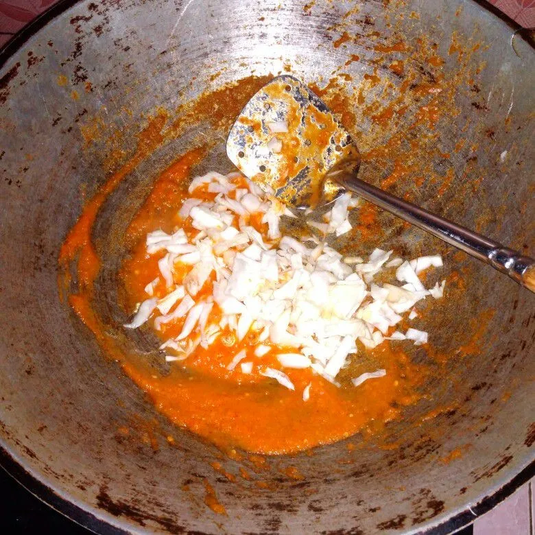 Step 3 Bihun Goreng Merah Surabaya
