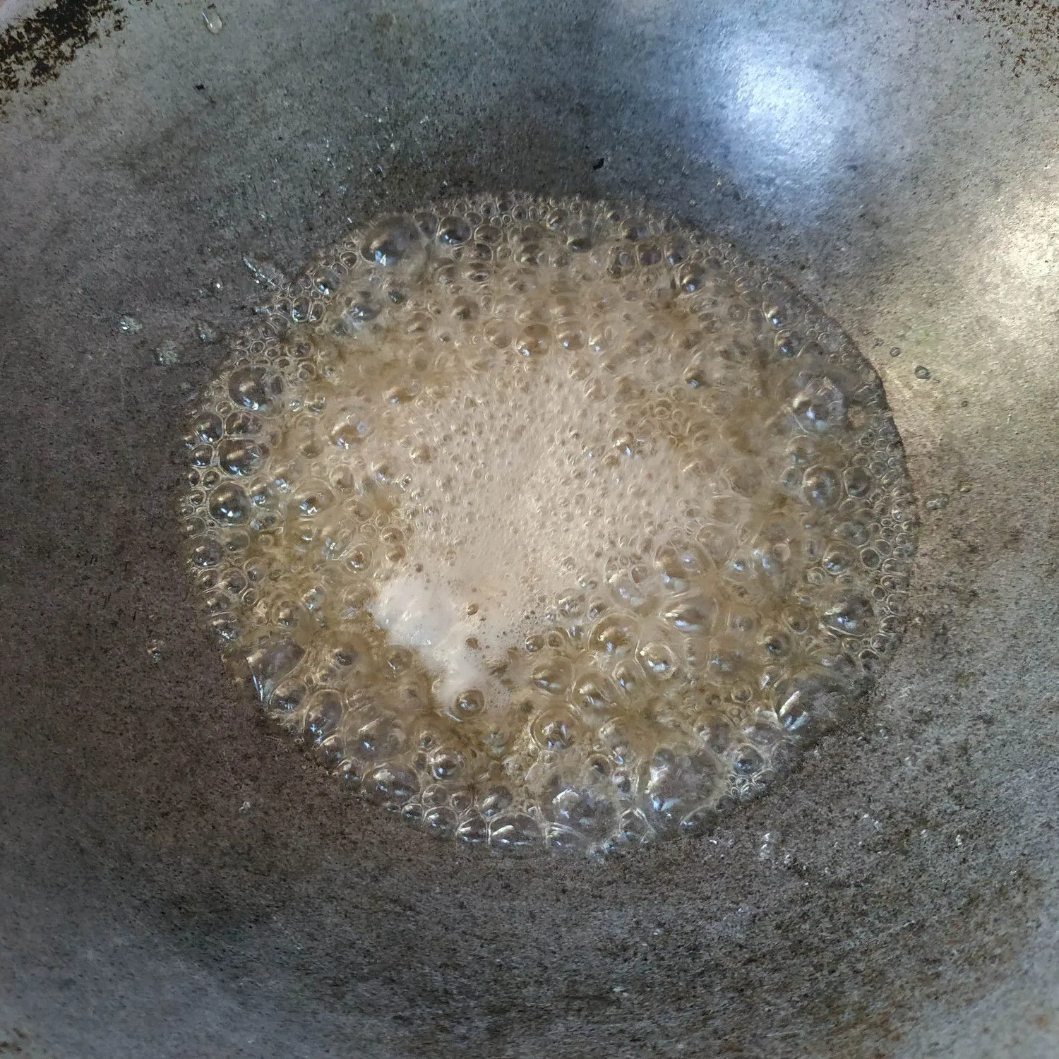 Step 6 Getas Ketan Pelangi