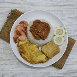 Sego Sambel Udang Telur #JagoMasak2022