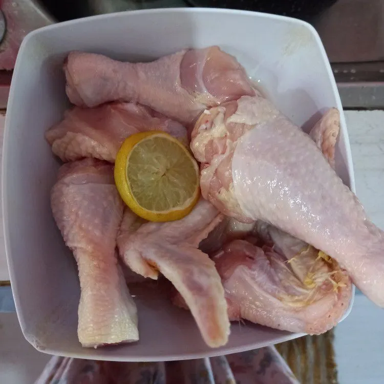 Step 1 Ayam penyet suroboyo