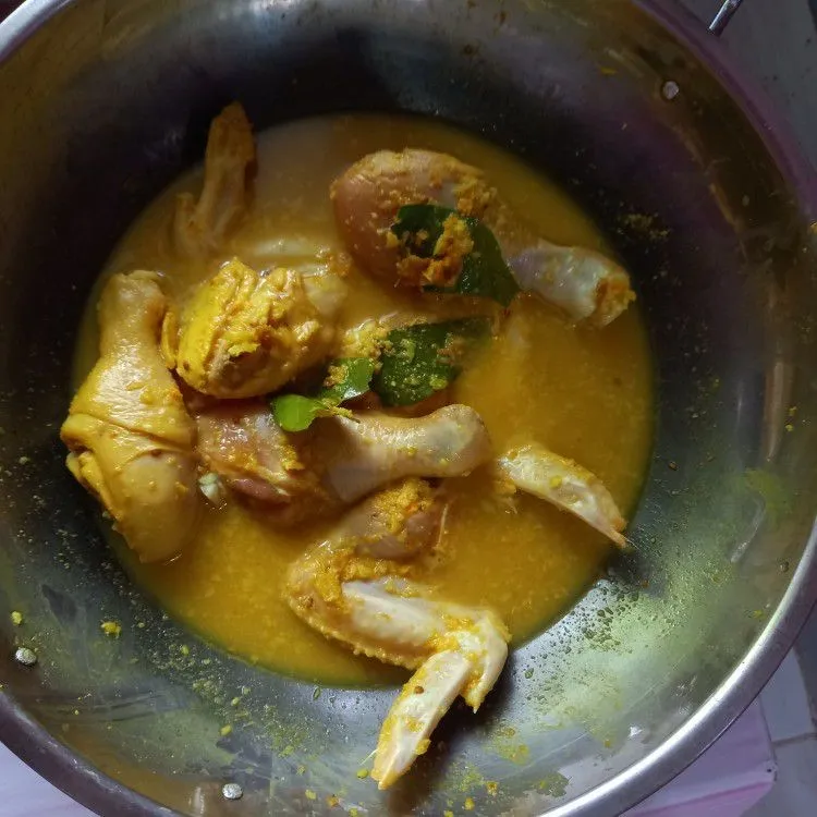Step 4 Ayam penyet suroboyo