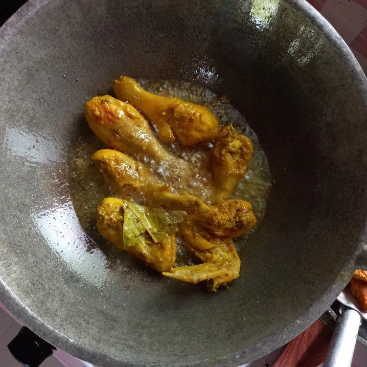Step 5 Ayam penyet suroboyo
