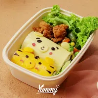Tiger Panda Bento Box