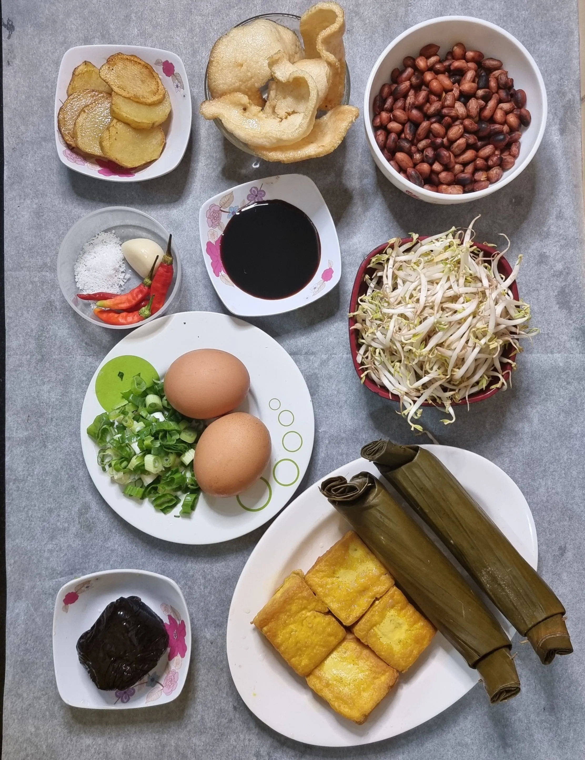 Step 1 Tahu Tek Telur