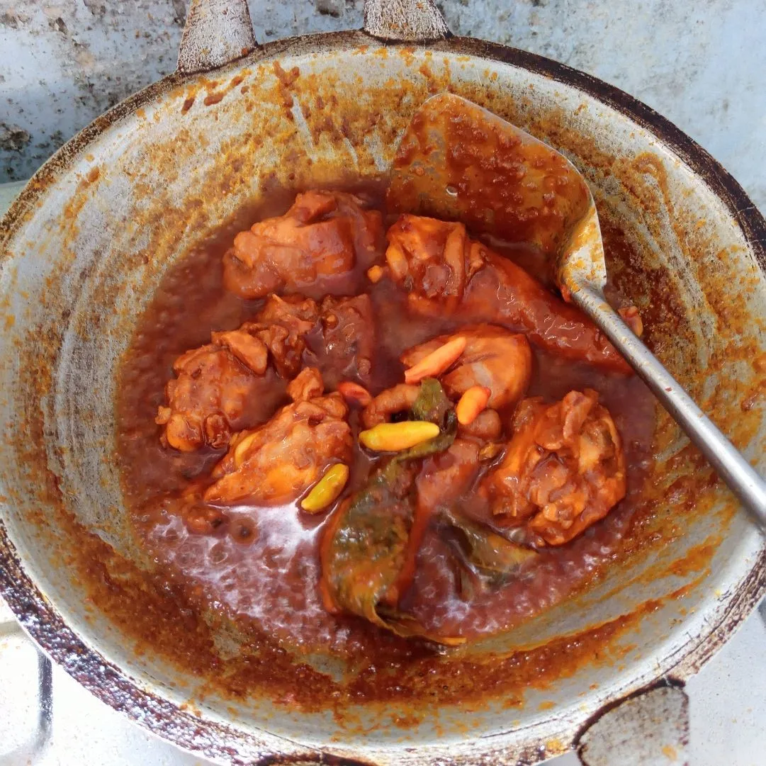 Step 5 Krengsengan Ayam Surabaya