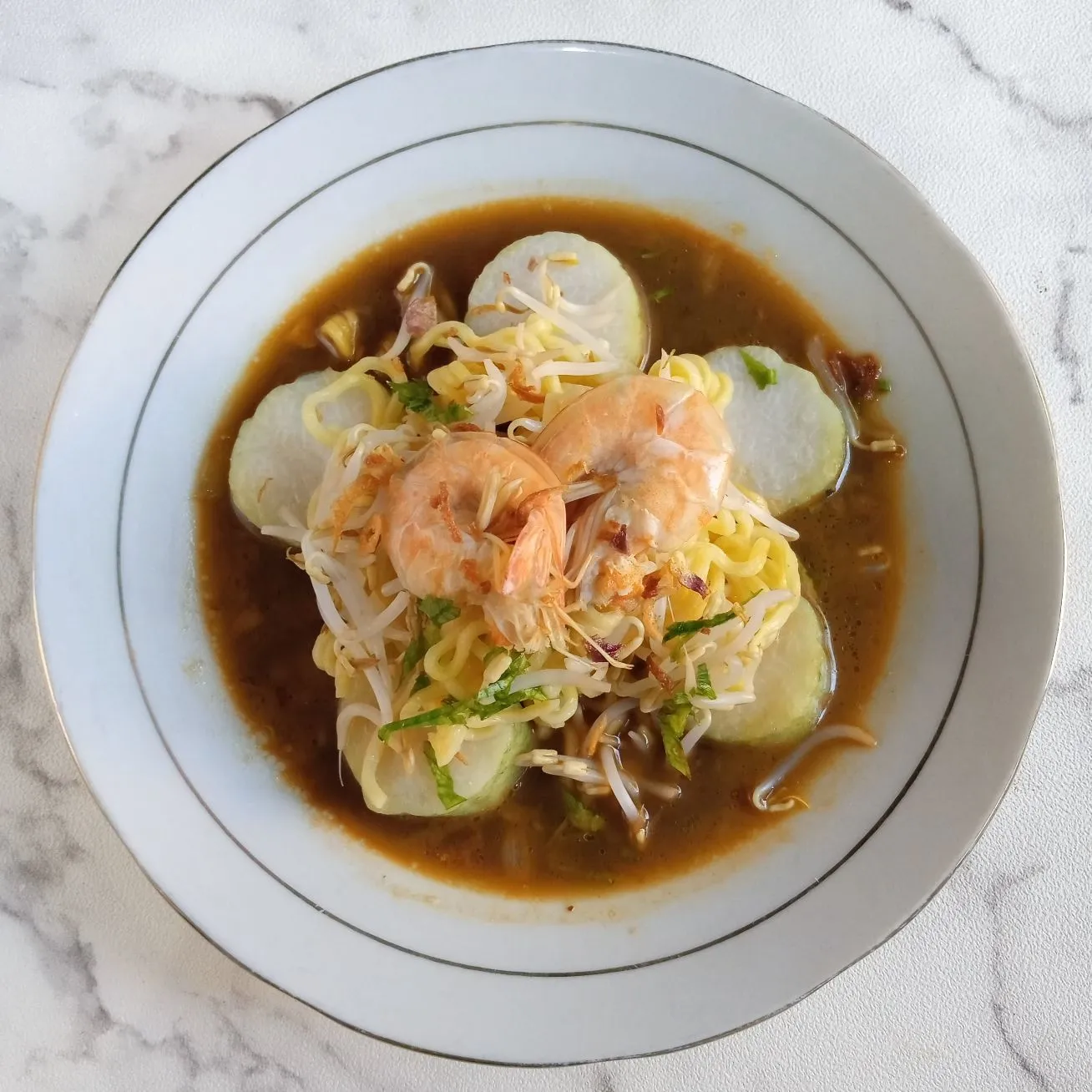 Step 7 Lontong Mie Surabaya