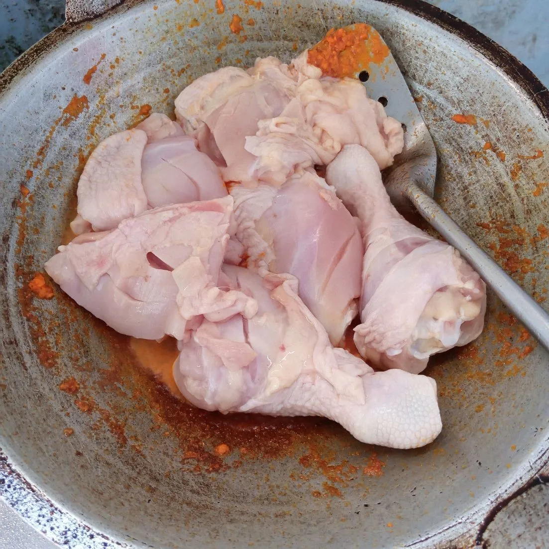 Step 3 Krengsengan Ayam Surabaya
