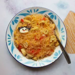 Bihun Goreng Merah Seafood Suroboyo #JagoMasak2022