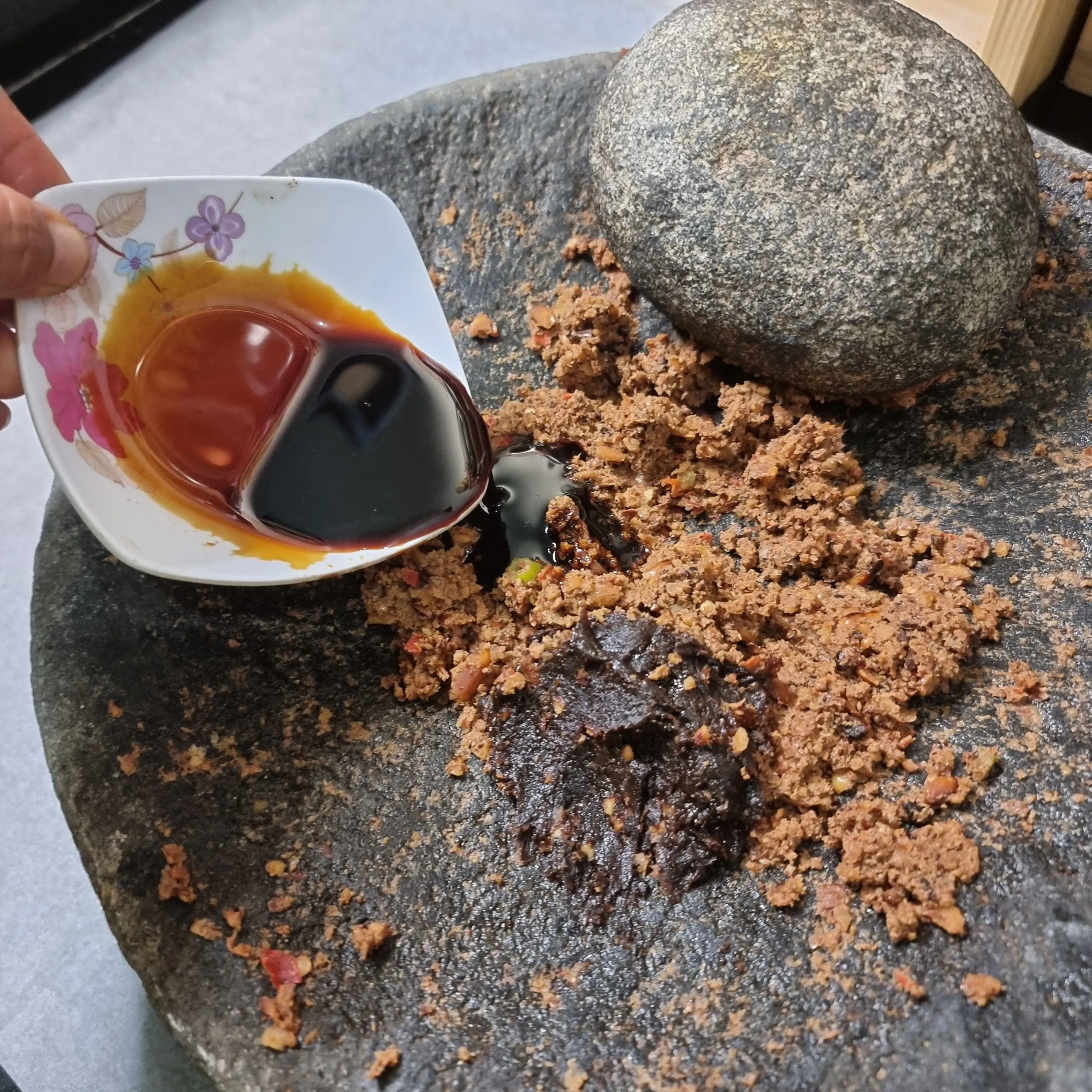 Step 5 Tahu Tek Telur
