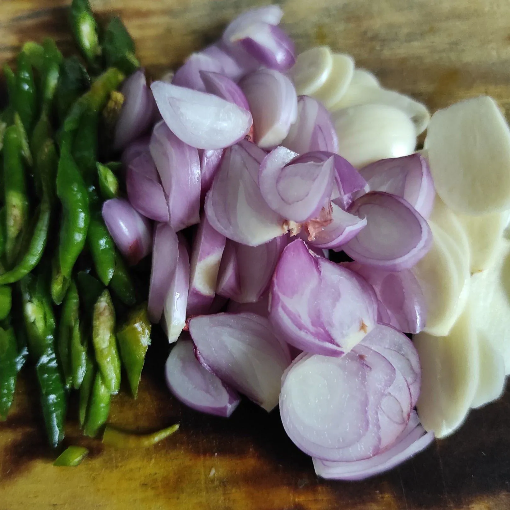Step 1 Tumis Pindang Dencis