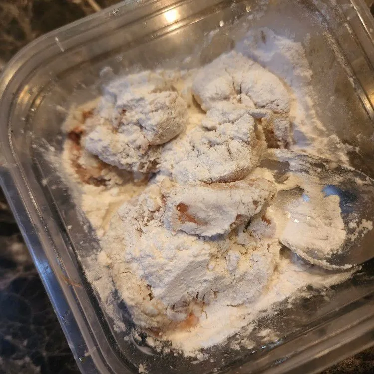 Step 2 Udang Goreng Kremes