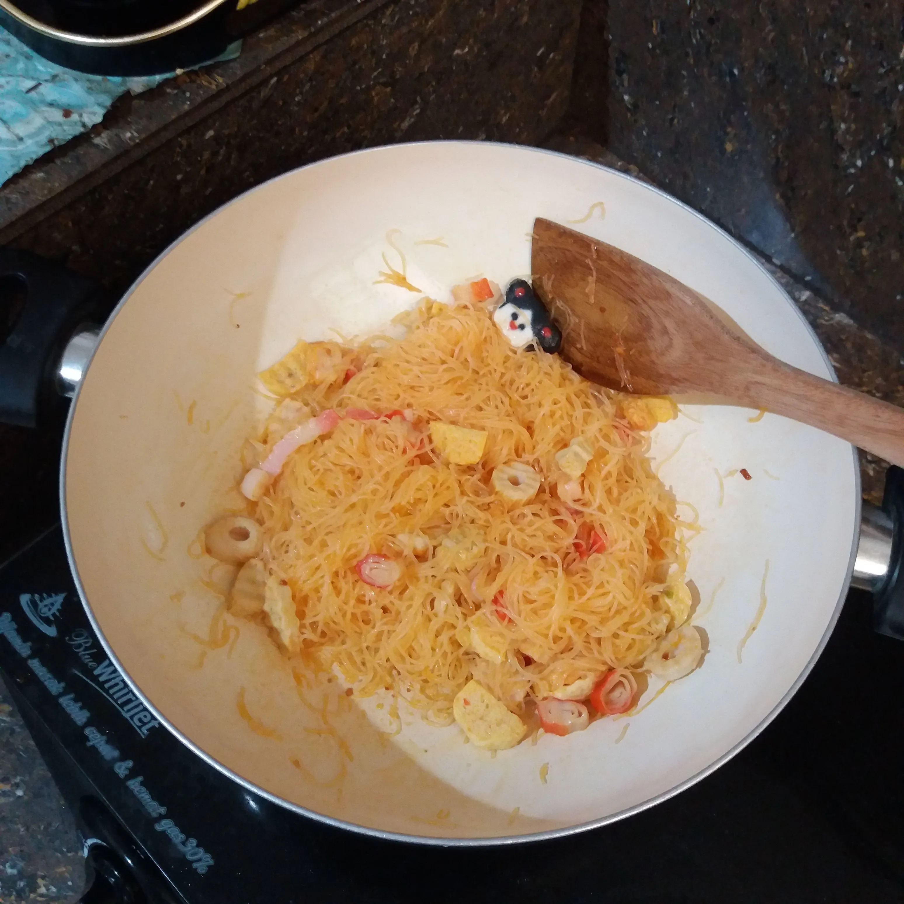 Step 5 Bihun Goreng Merah Seafood Suroboyo