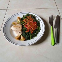 Diet Food Ayam Kangkung Kencur