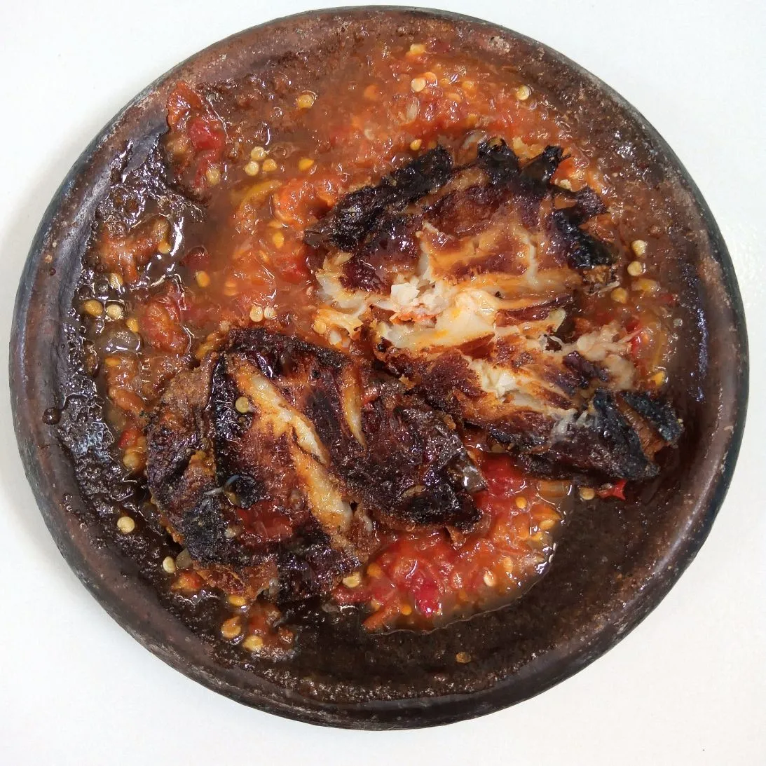 Step 5 Penyetan Iwak Pe