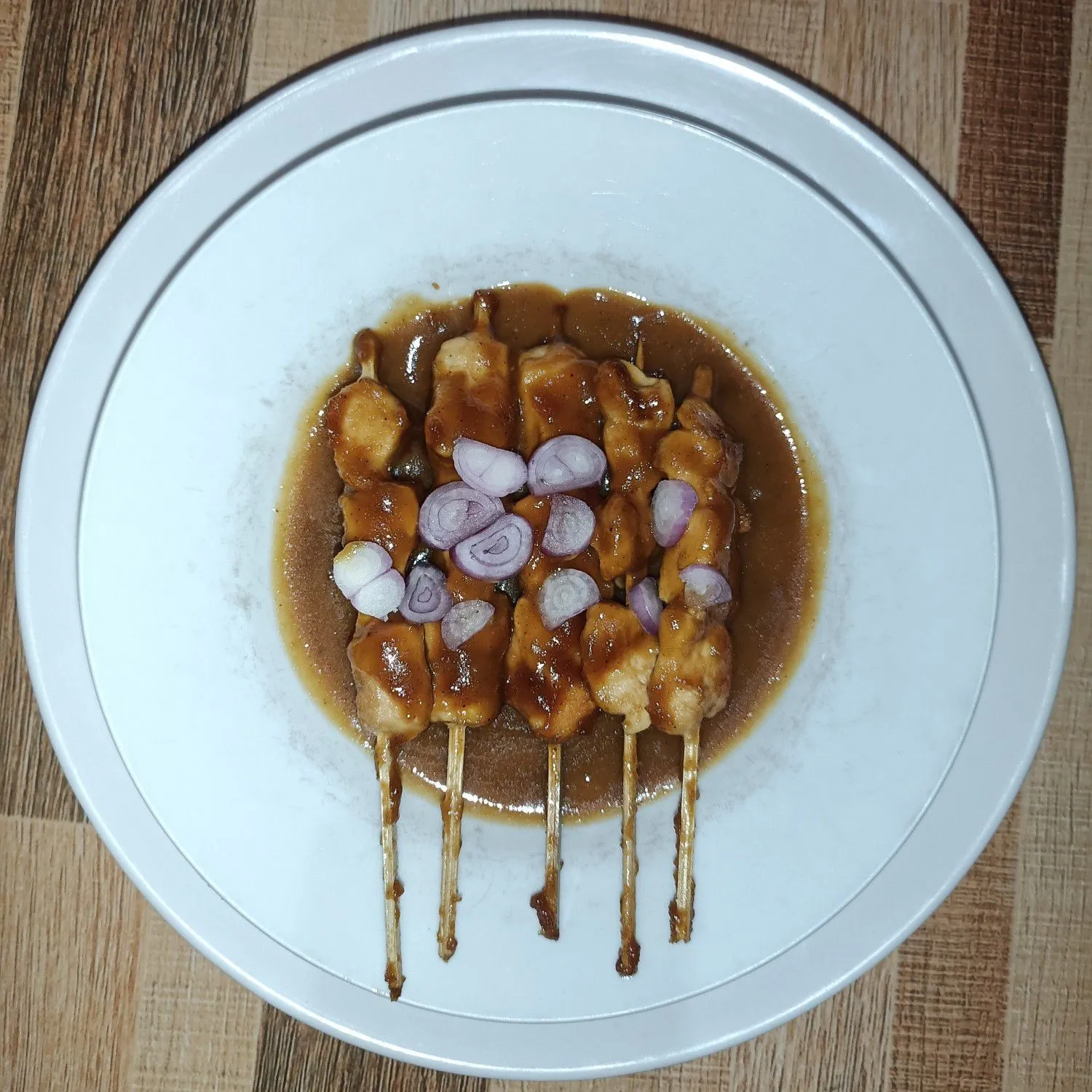 Step 5 Sate Ayam Lisidu