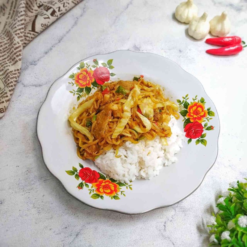 Resep Nasi Mie Ayam Sayur Pak Djo Sederhana Enak | Chef laily puspitasari