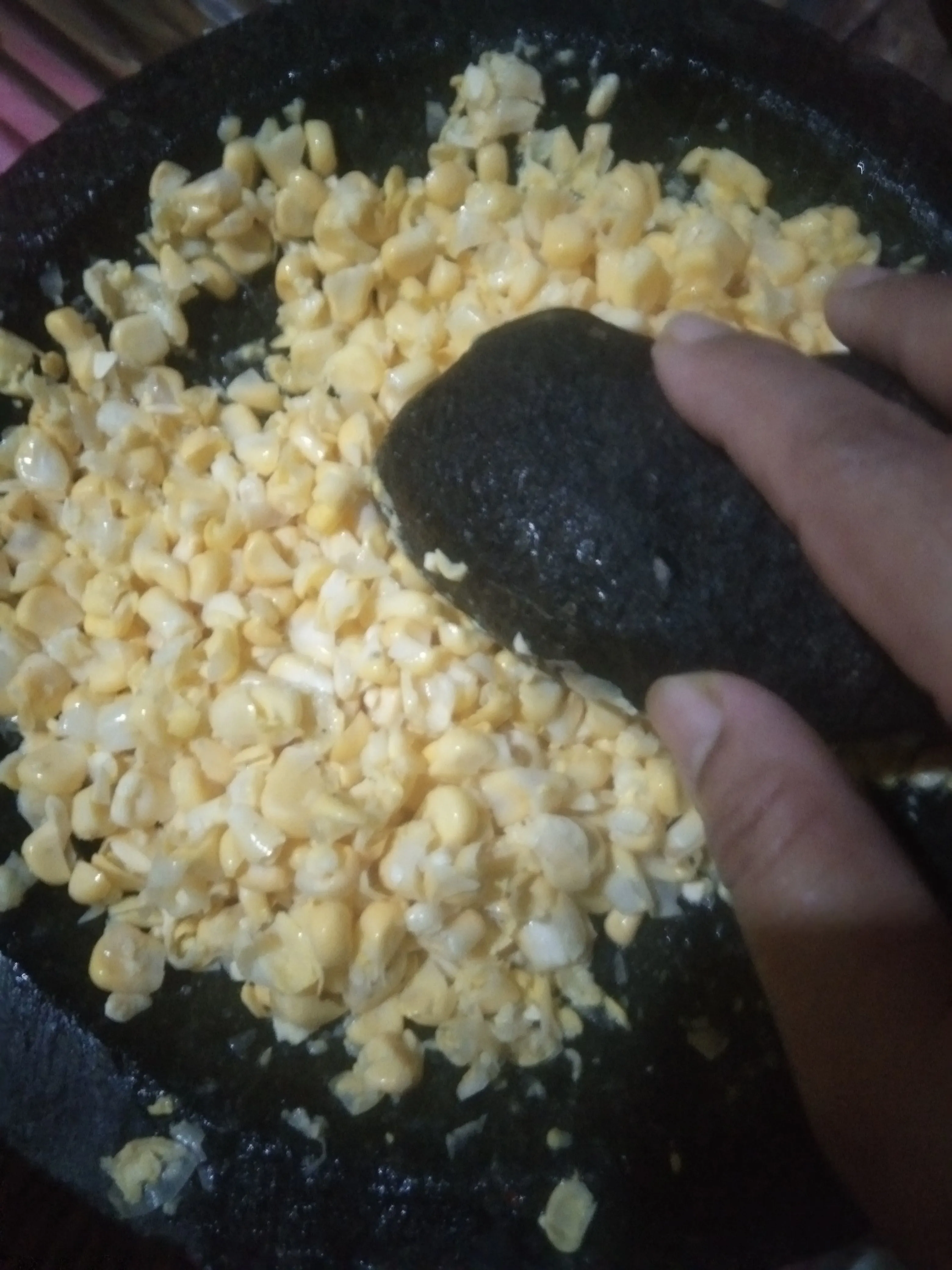 Step 1 Bakwan Jagung khas Surabaya