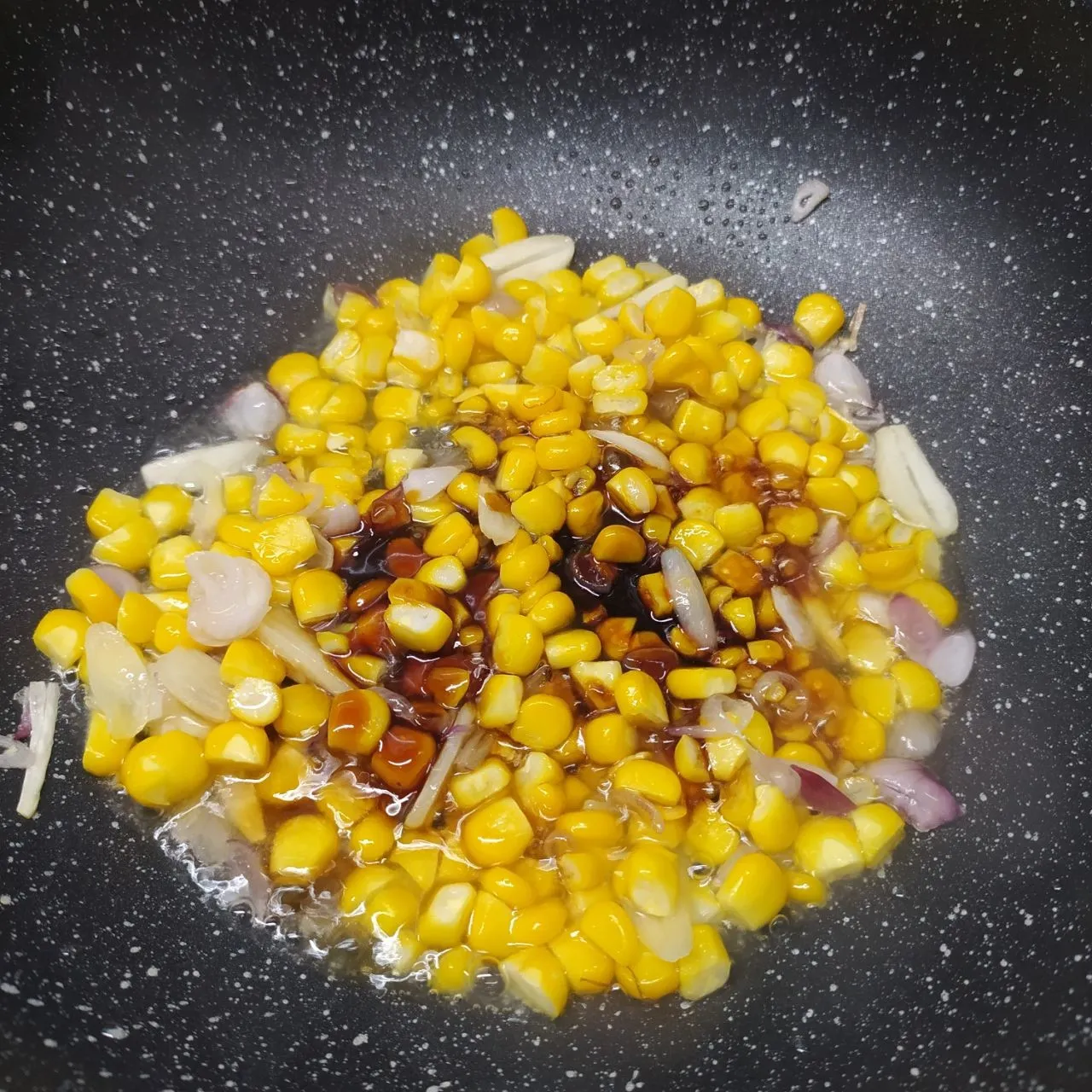 Step 4 Oreg Tempe Jagung Manis