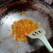 Beri air, masak sampai mendidih.