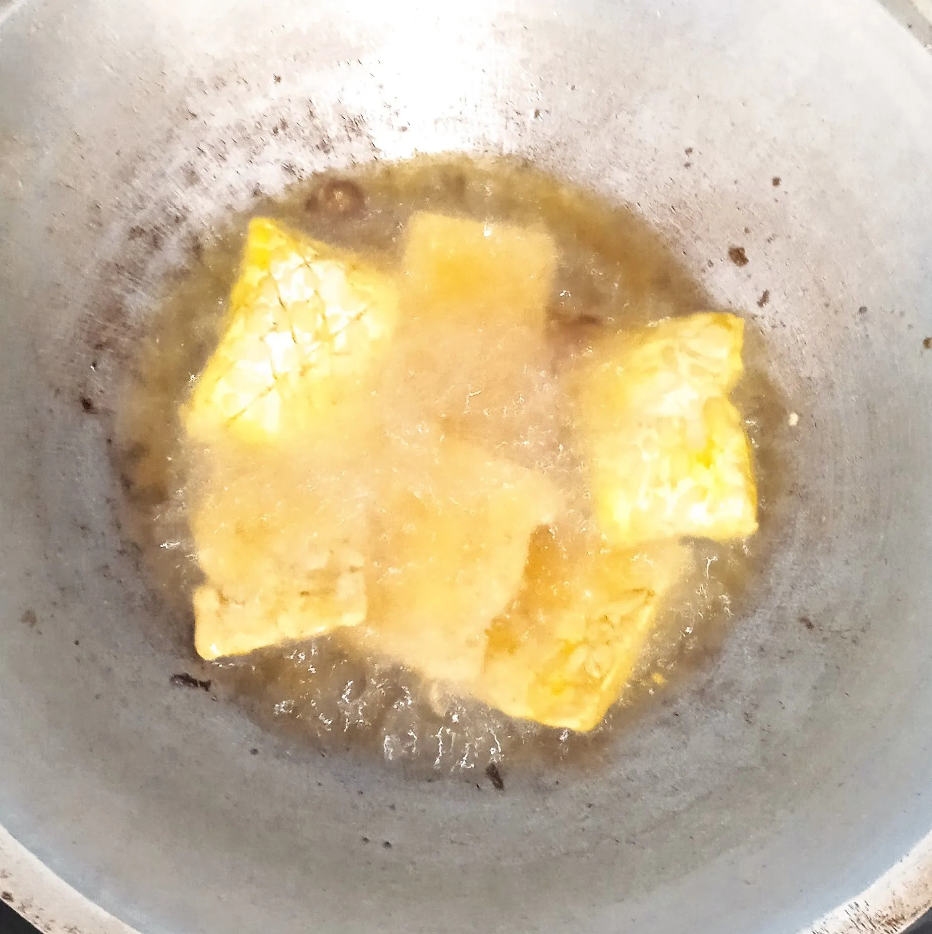 Step 5 Tempe Penyet