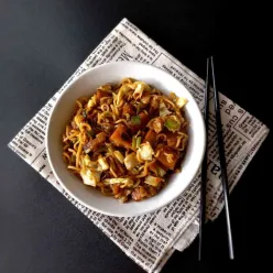 Mie Goreng Kikil Pedas