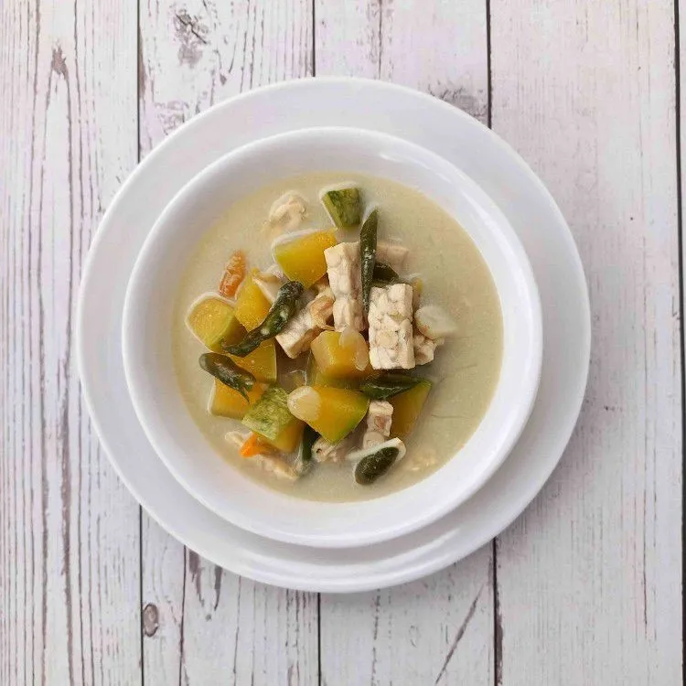 Sayur Tempe Labu Kuning Muda