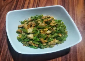 Tumis Buncis Tempe