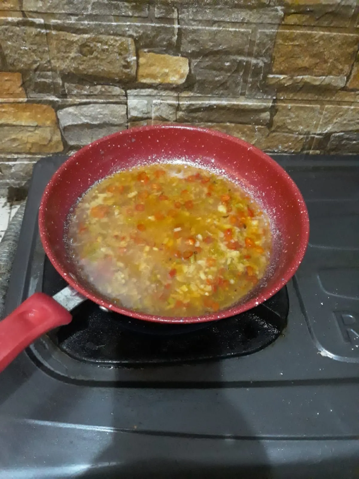 Step 4 Pokcoy Garlic Pedas