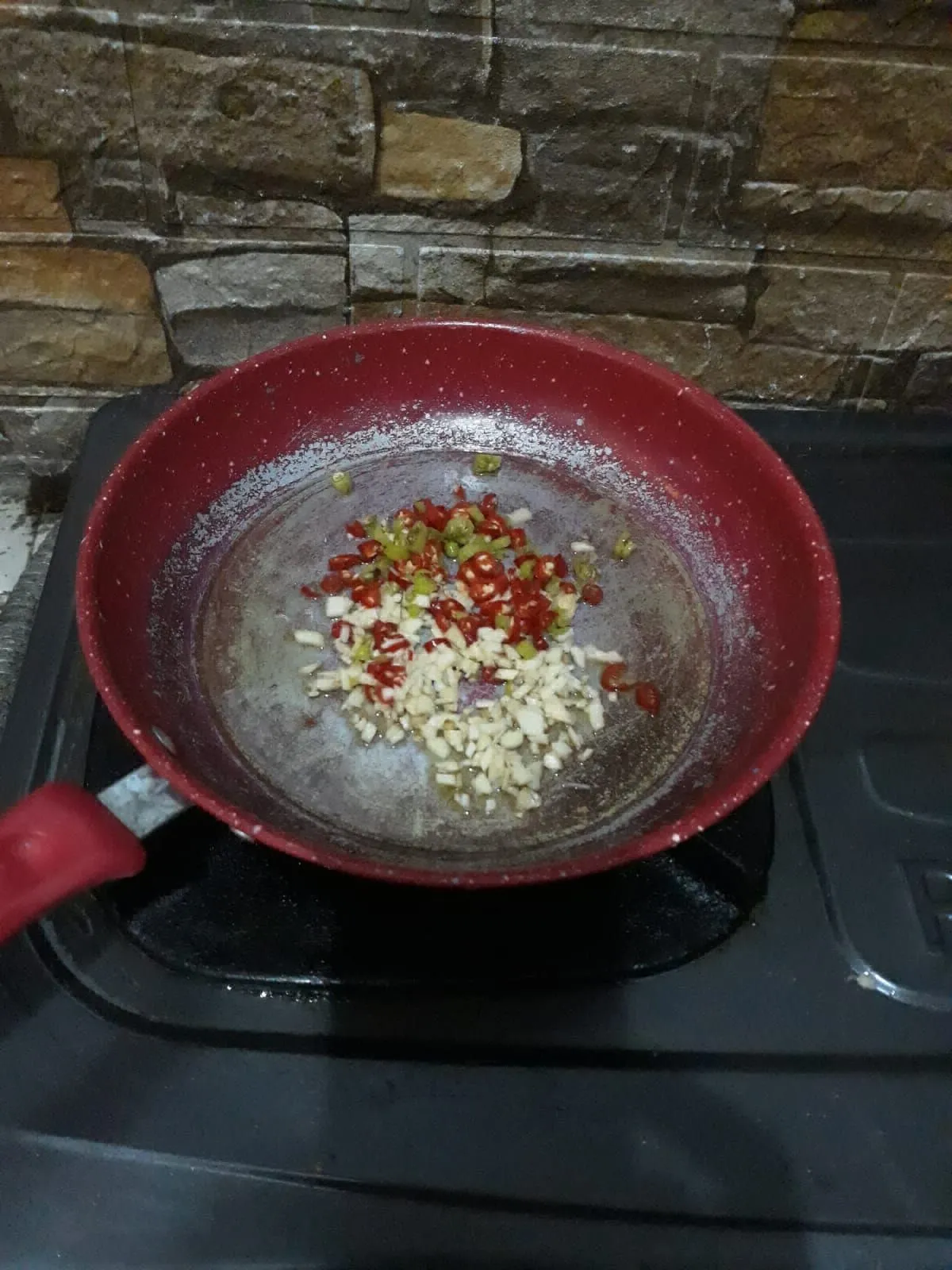 Step 3 Pokcoy Garlic Pedas
