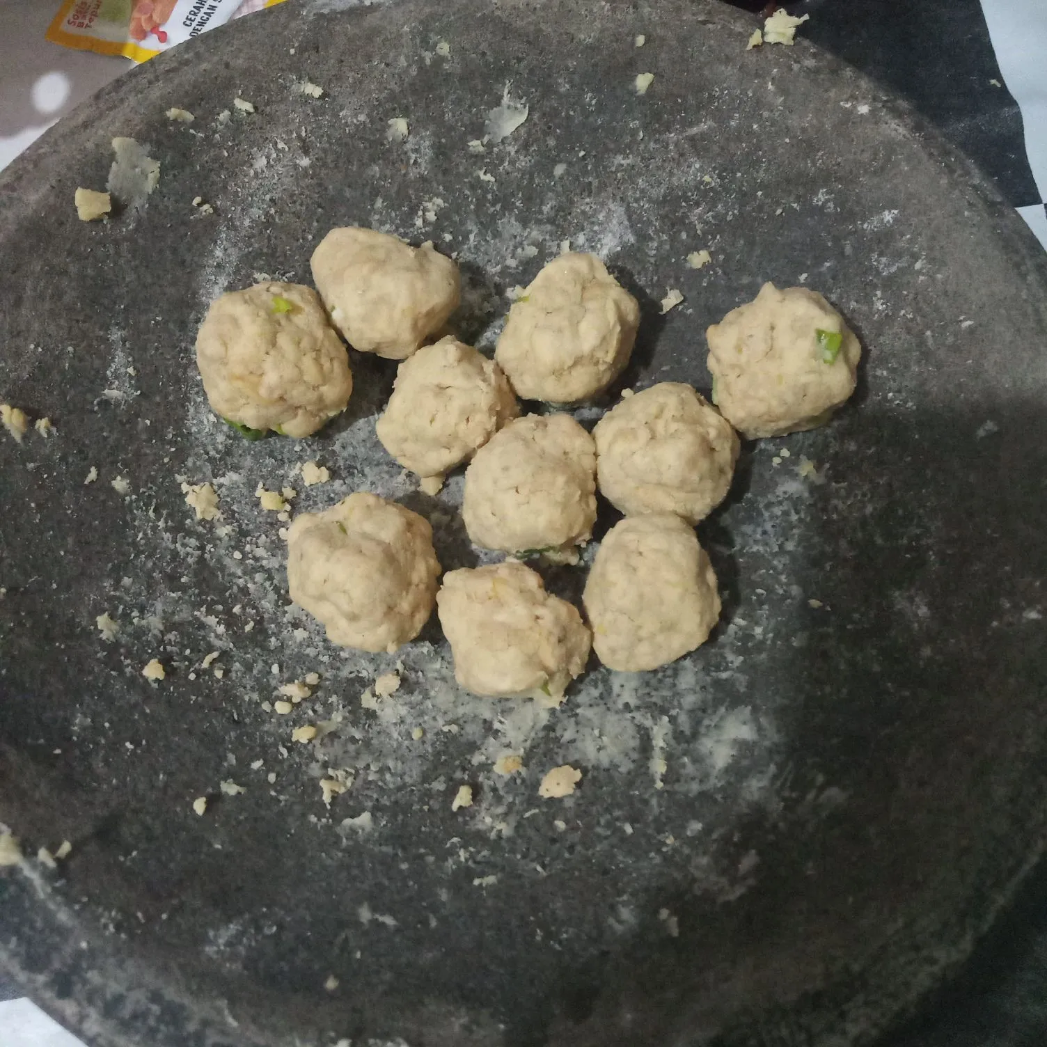 Step 5 Bola-Bola Tempe Goreng