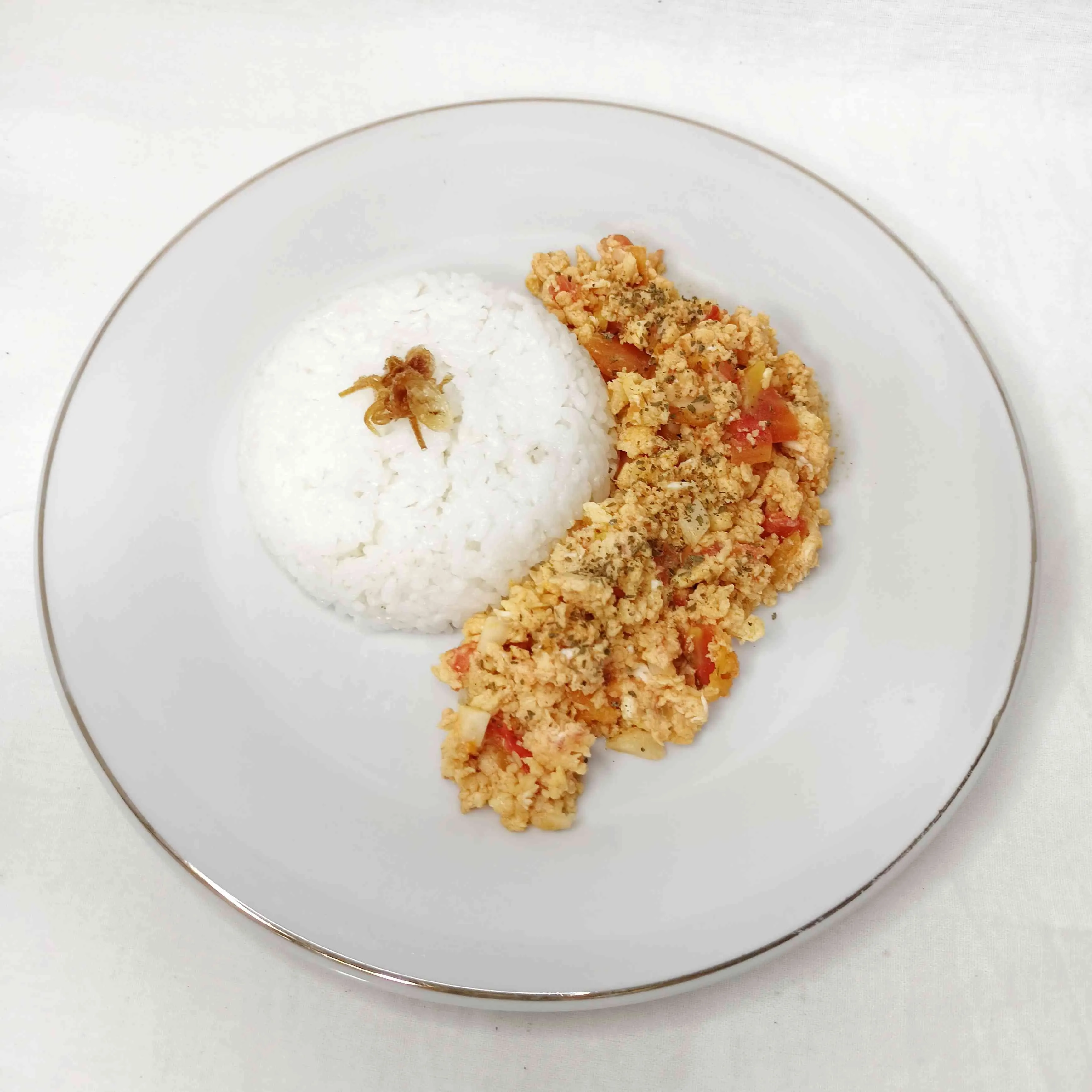 Nasi Telur Tomat