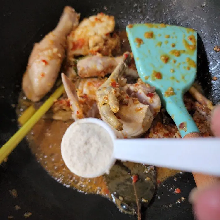 Step 4 Pepes Ayam Kemangi