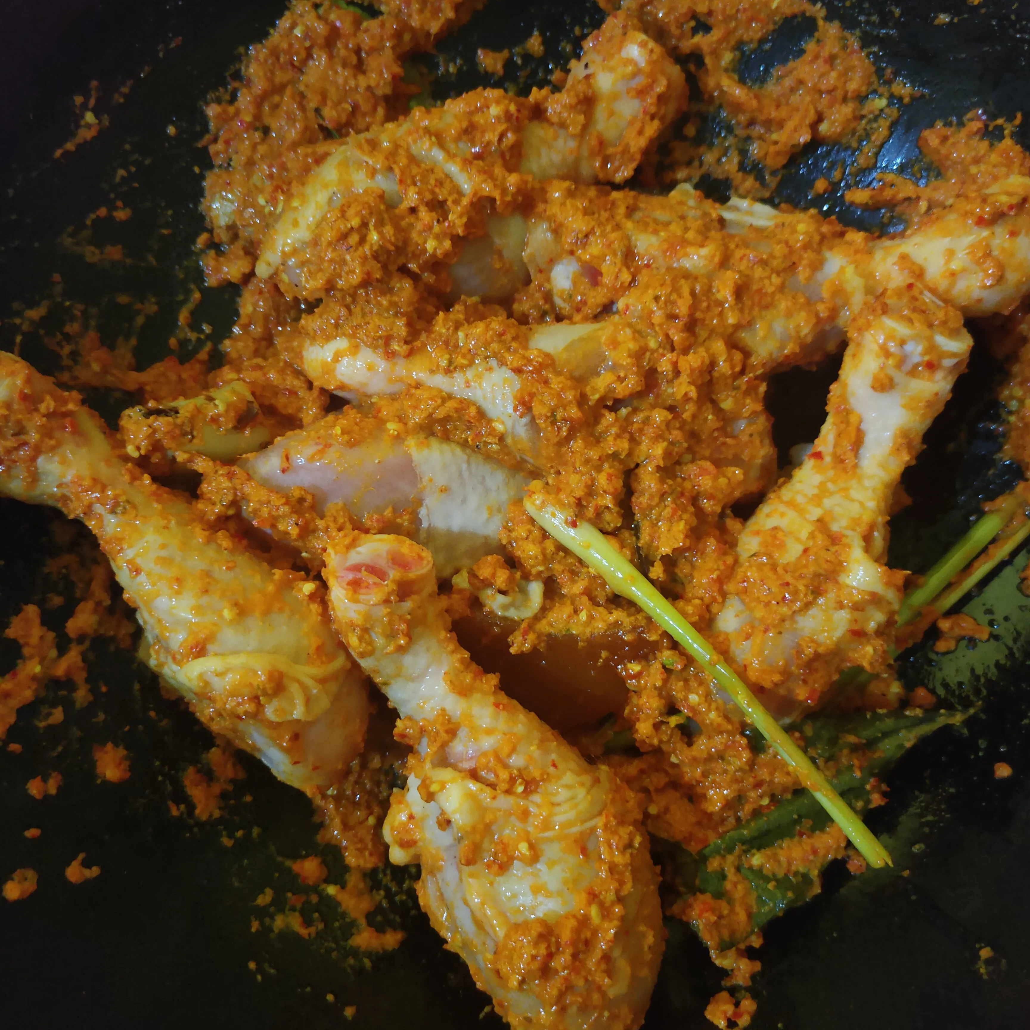 Step 4 Rendang Ayam Pedas Yummy
