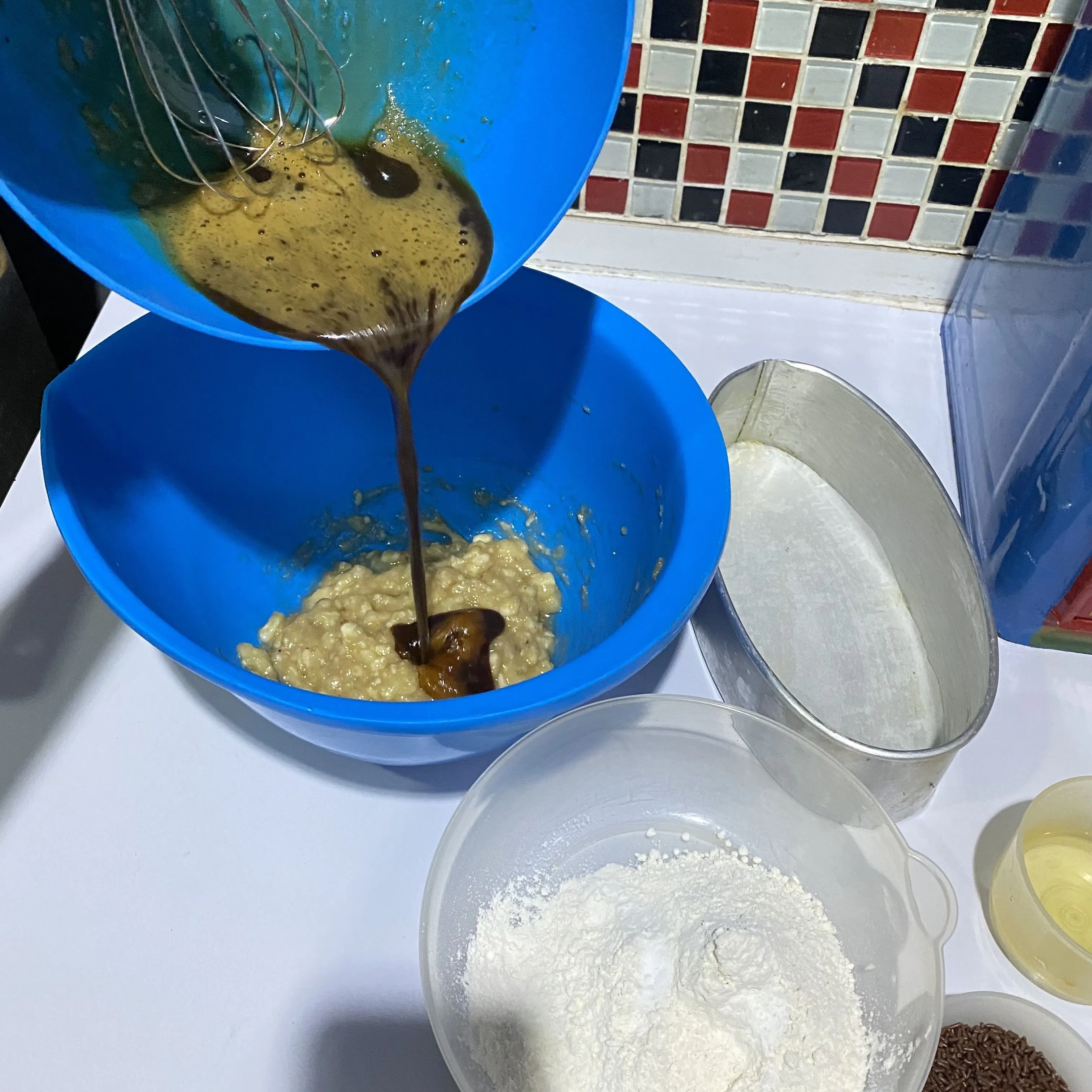 Step 3 Bolu Pisang Kukus Tepung Mocaf