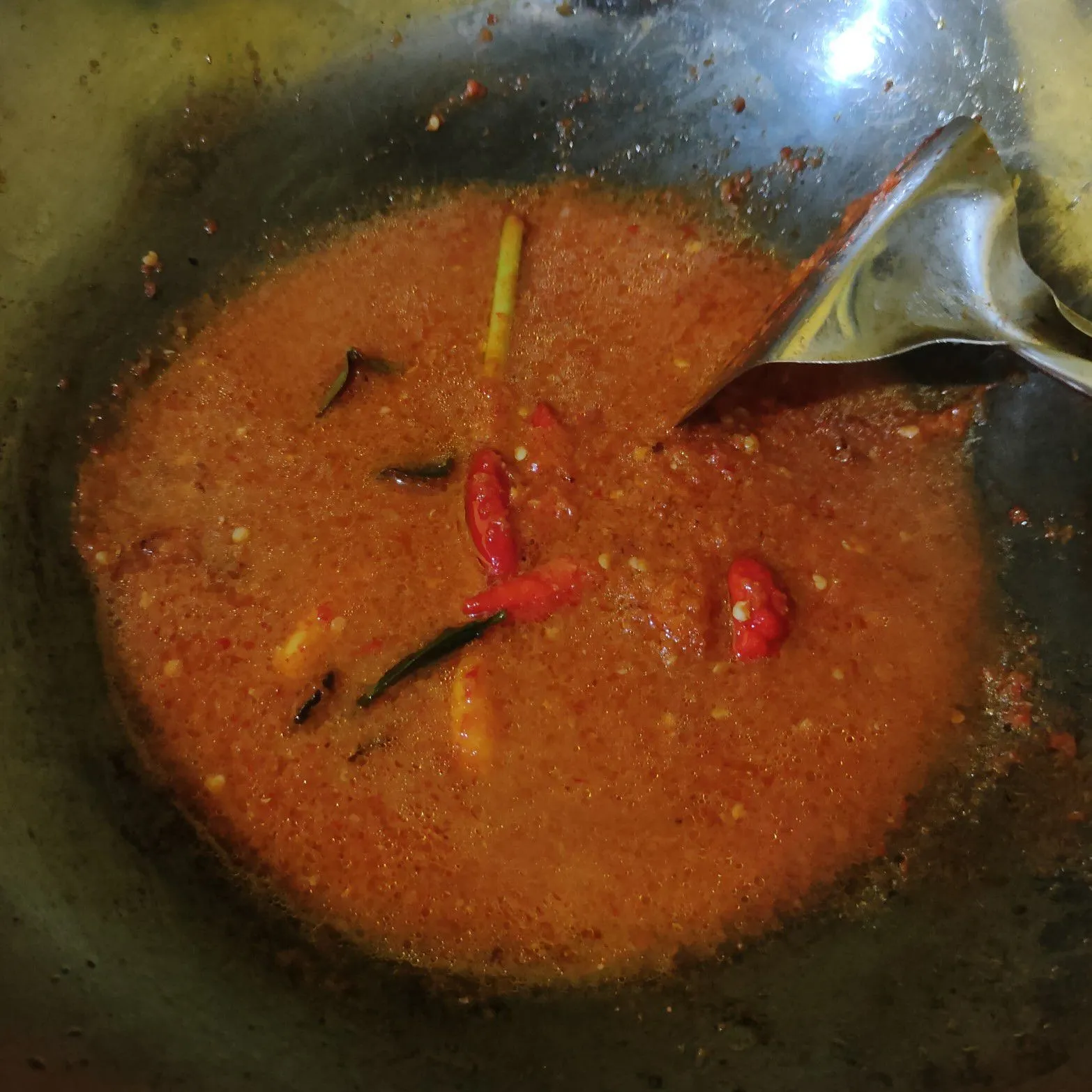 Step 4 Ayam Suwir Mercon ala Bali