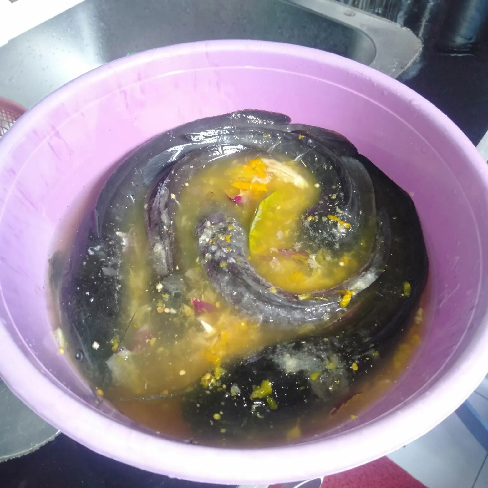 Step 3 Lele Goreng Kriyuk
