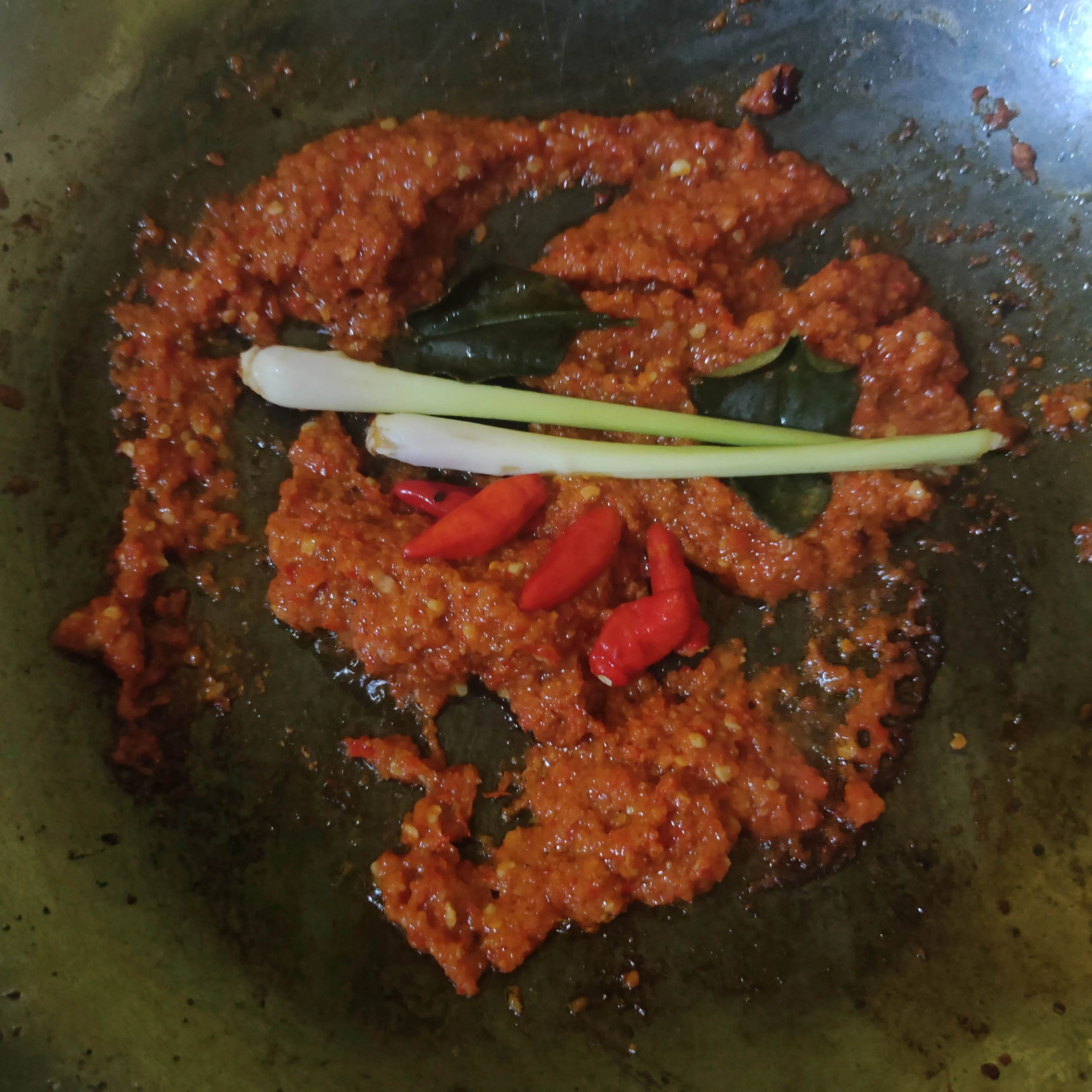 Step 3 Ayam Suwir Mercon ala Bali