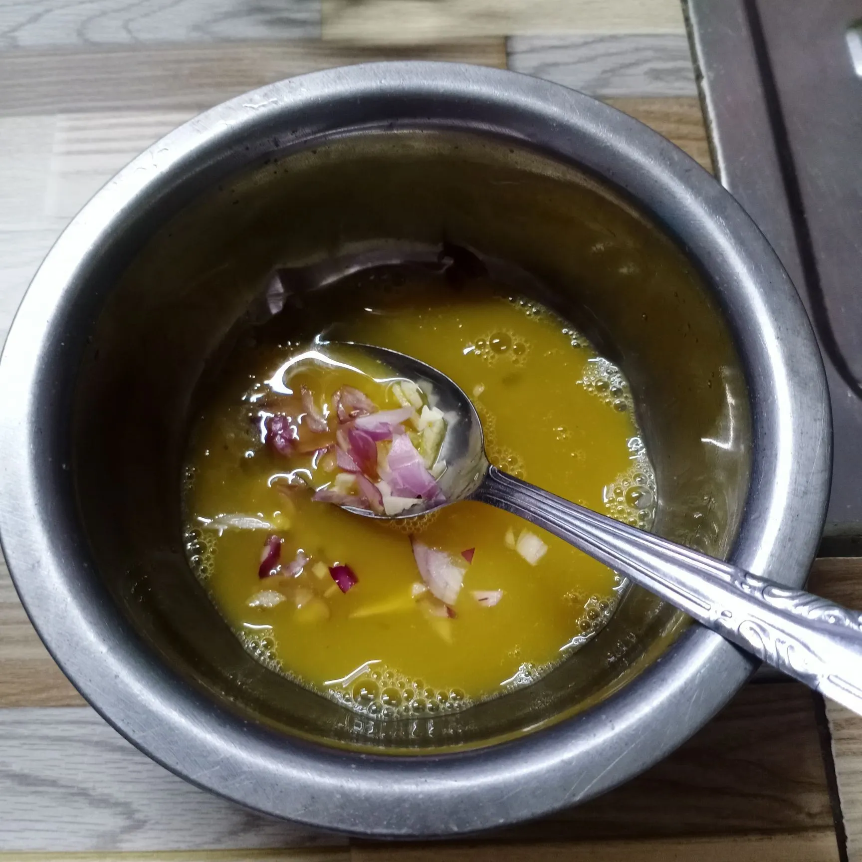 Step 3 Telur Dadar Daun Kelor