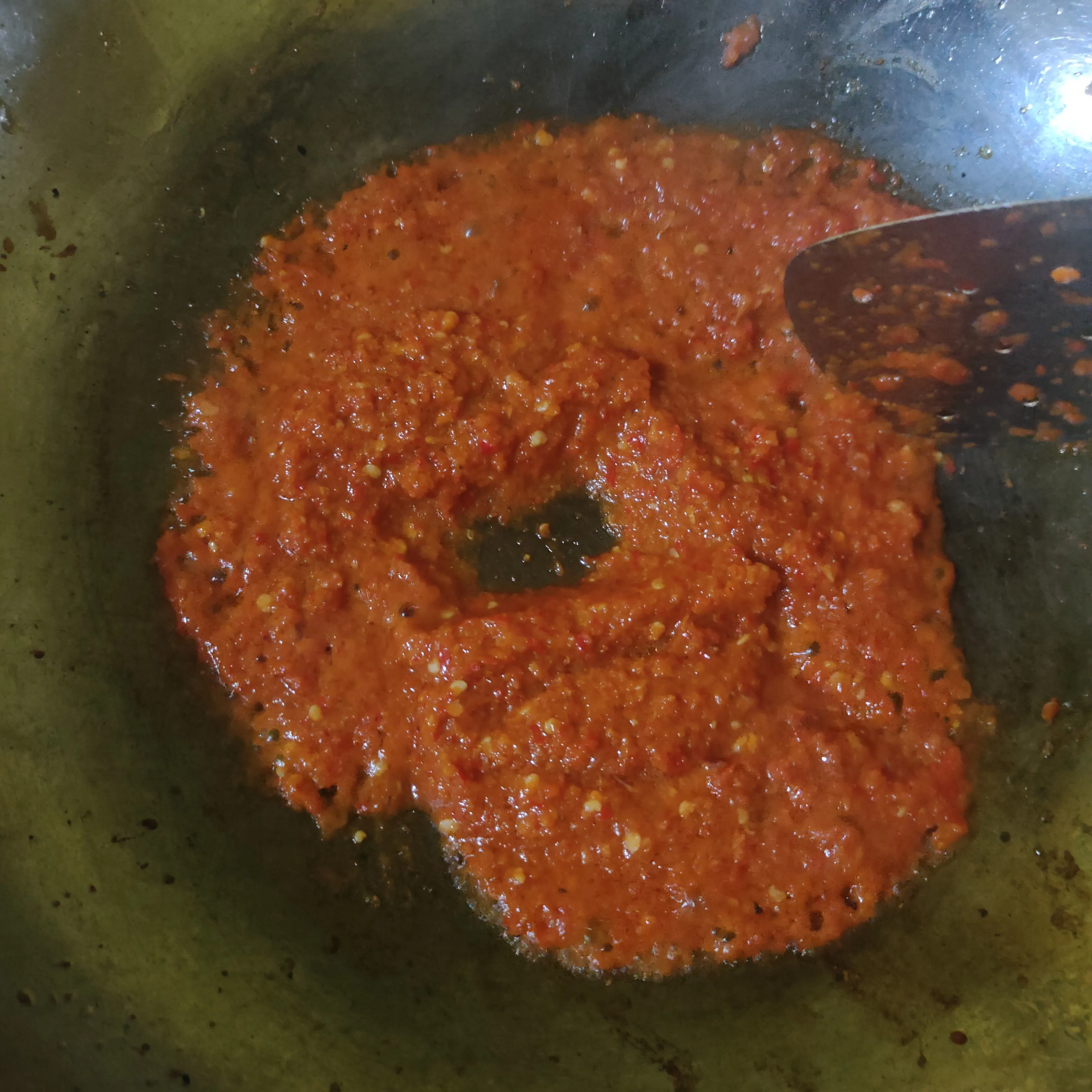 Step 2 Ayam Suwir Mercon ala Bali