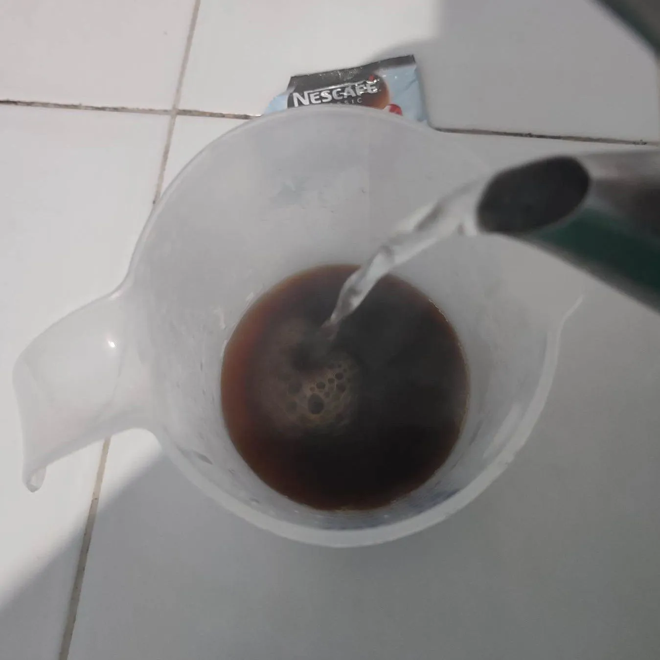 Step 1 Avocado Honey Ice Coffee