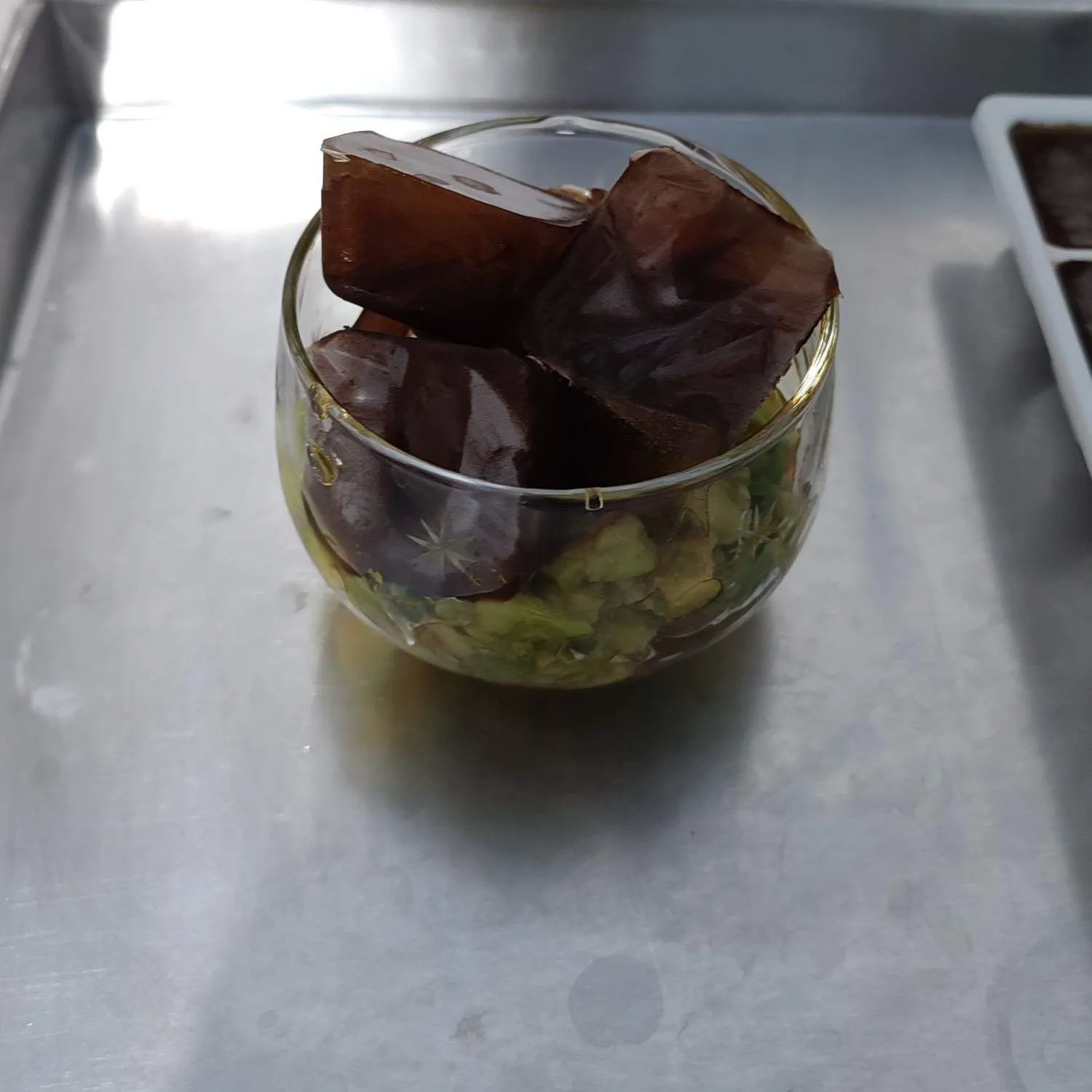 Step 6 Avocado Honey Ice Coffee