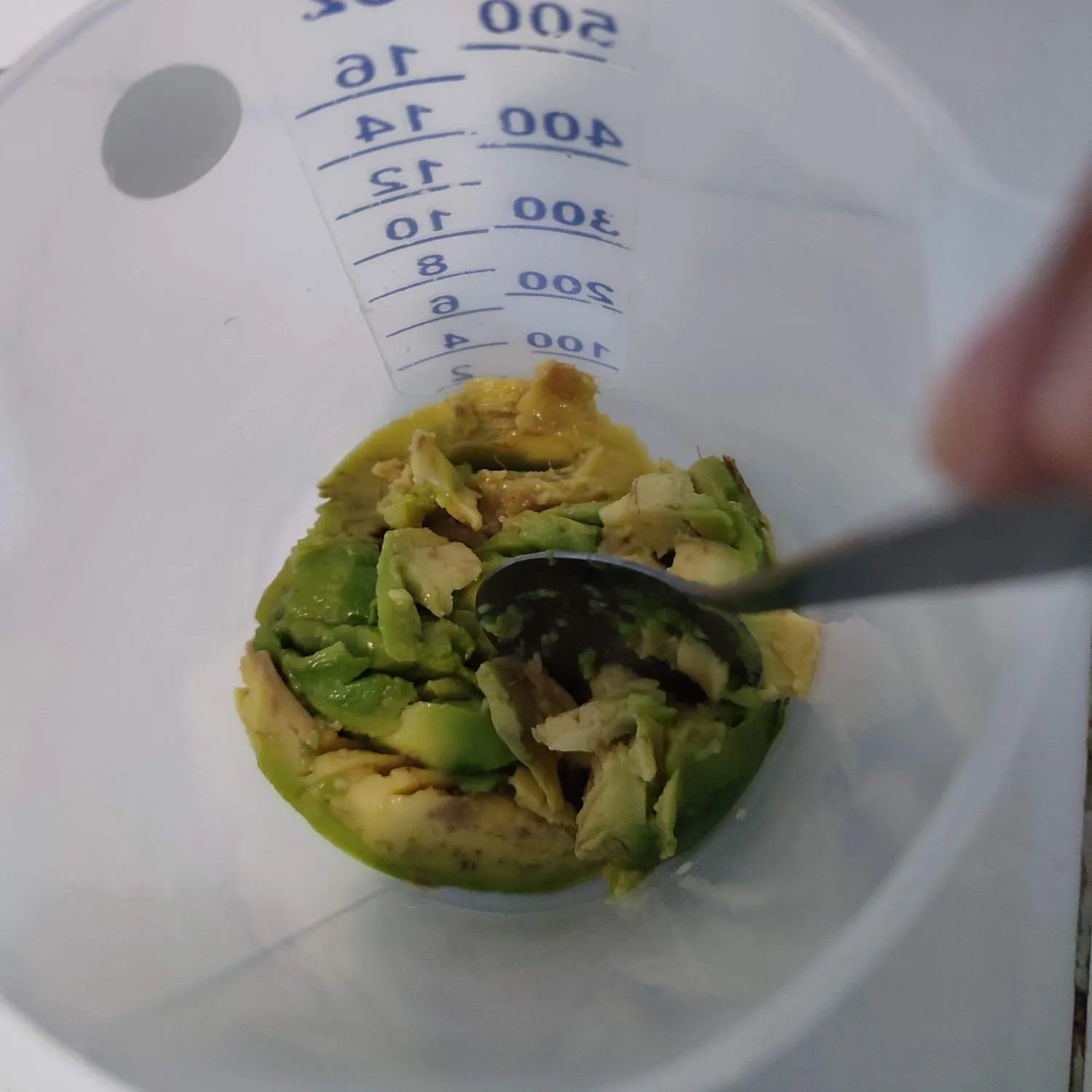 Step 3 Avocado Honey Ice Coffee
