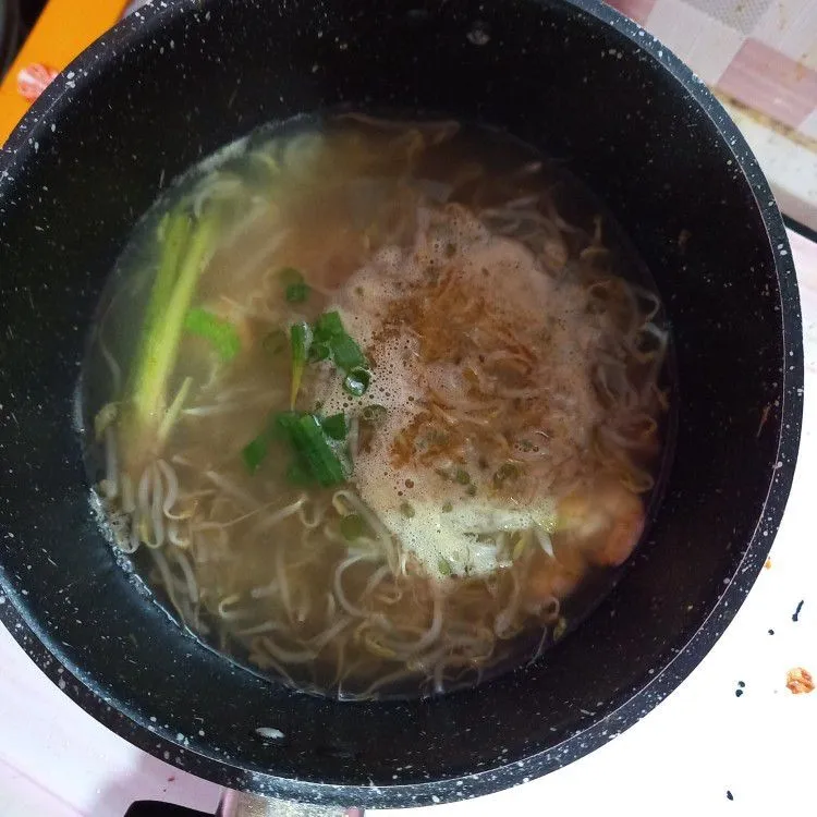 Step 4 Lontong balap