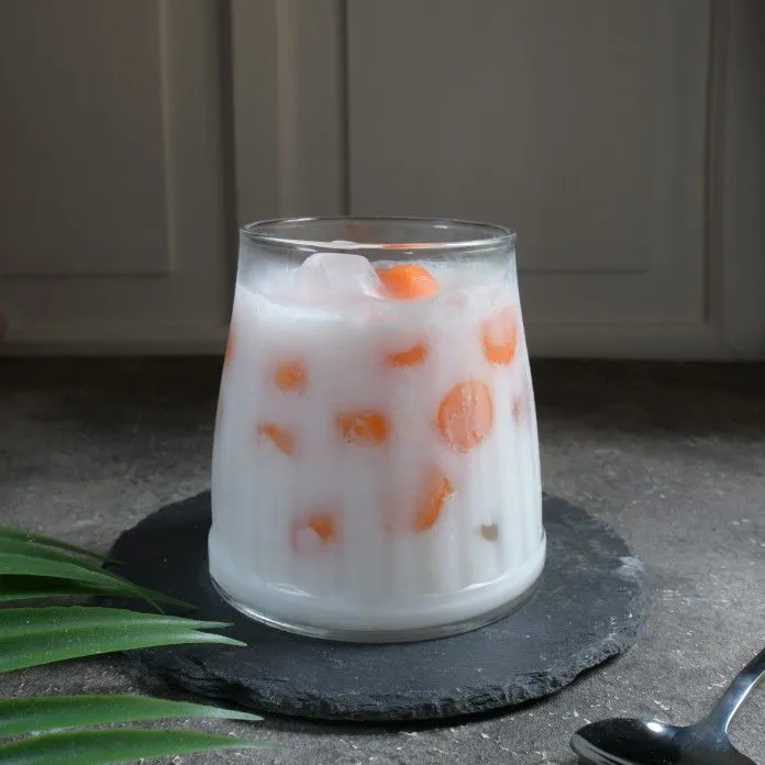 Step 5 Es Pepaya Santan (Kalikih)