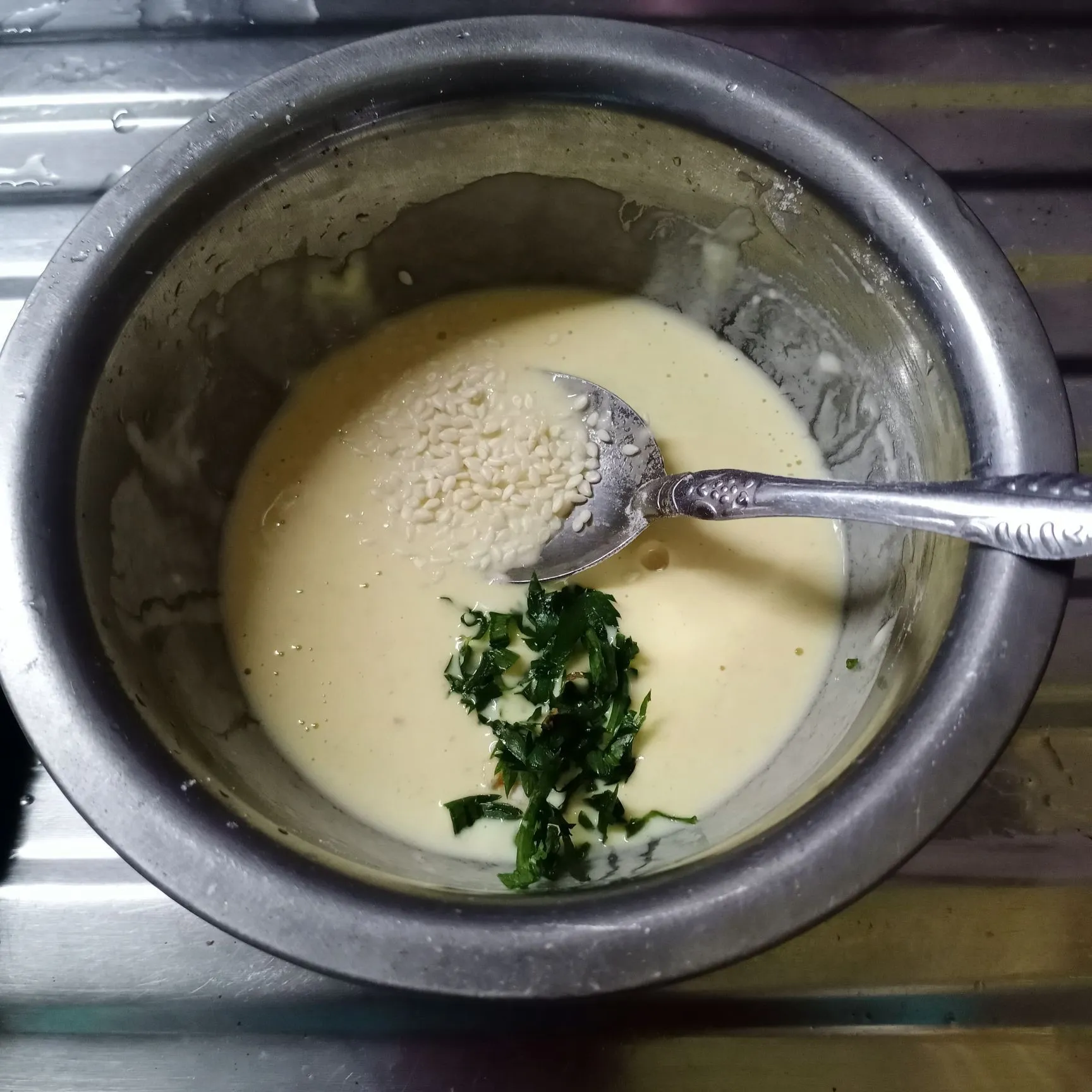 Step 3 Tempe Goreng Wijen