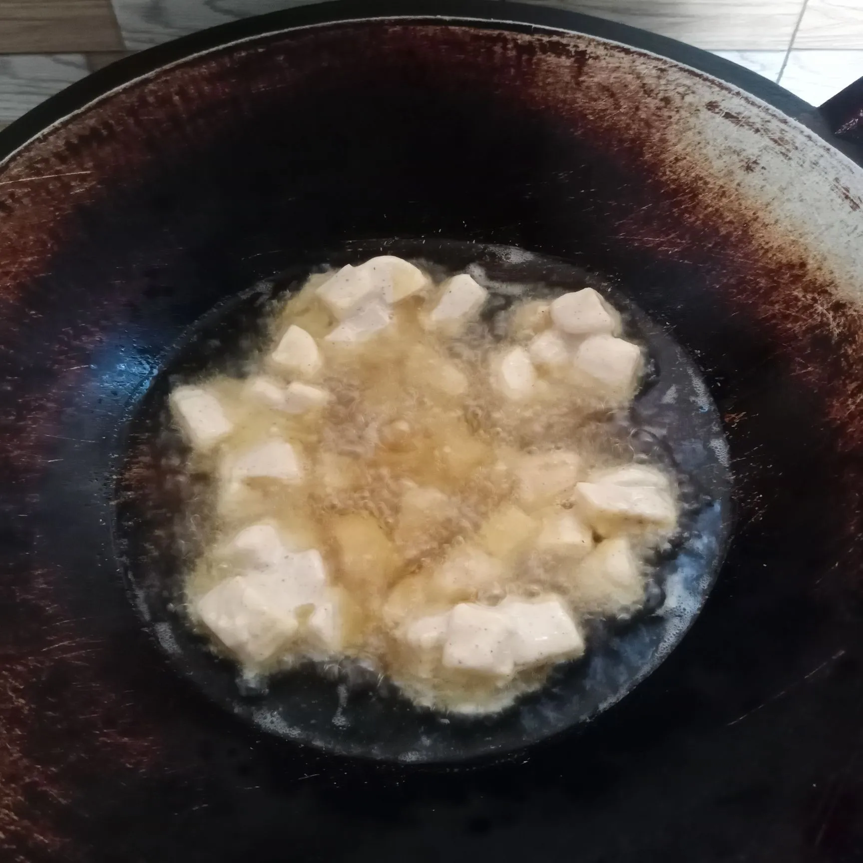Step 5 Pisang Goreng Dadu Kayumanis