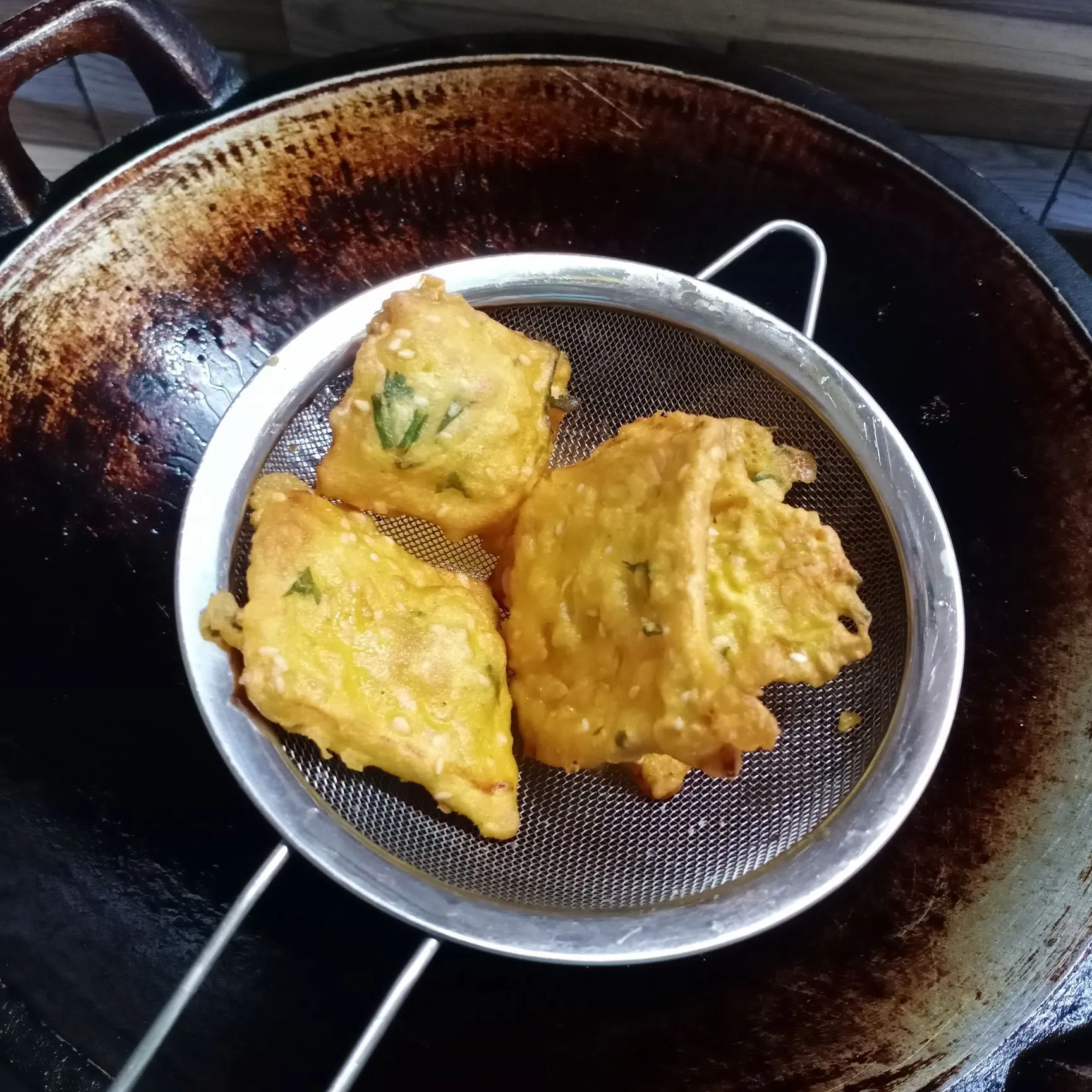 Step 6 Tempe Goreng Wijen