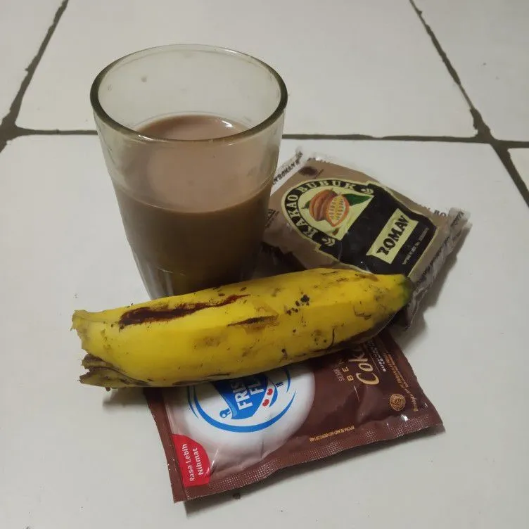 Step 1 Ice Banana Choco